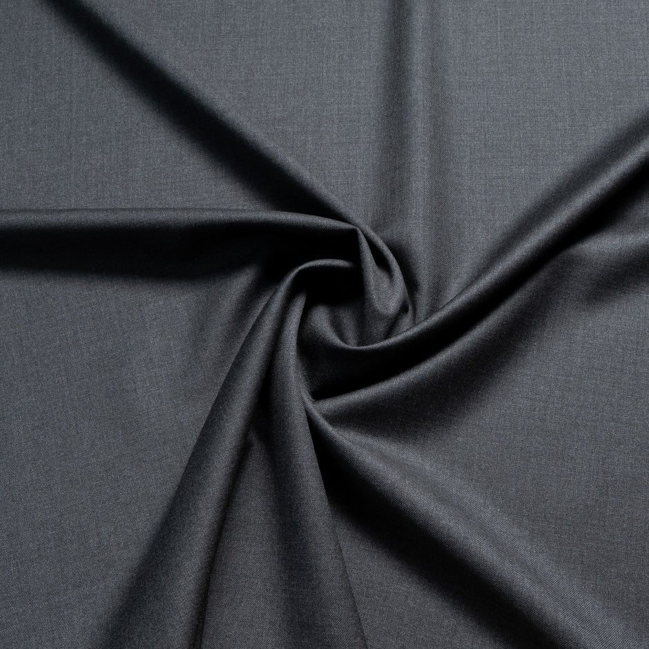 Slate Grey Super 180s Pure Wool