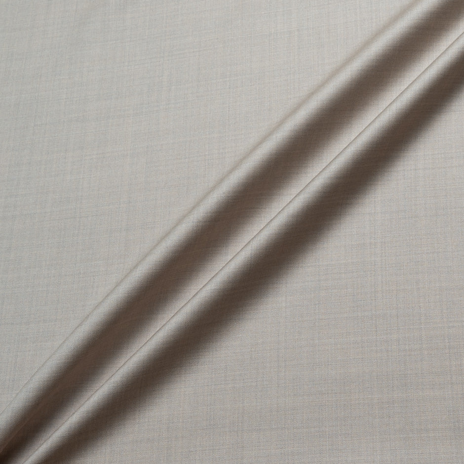 Taupe Super 180s Pure Wool