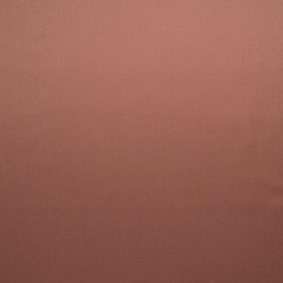 Brick Red Pure Cotton Gaberdine