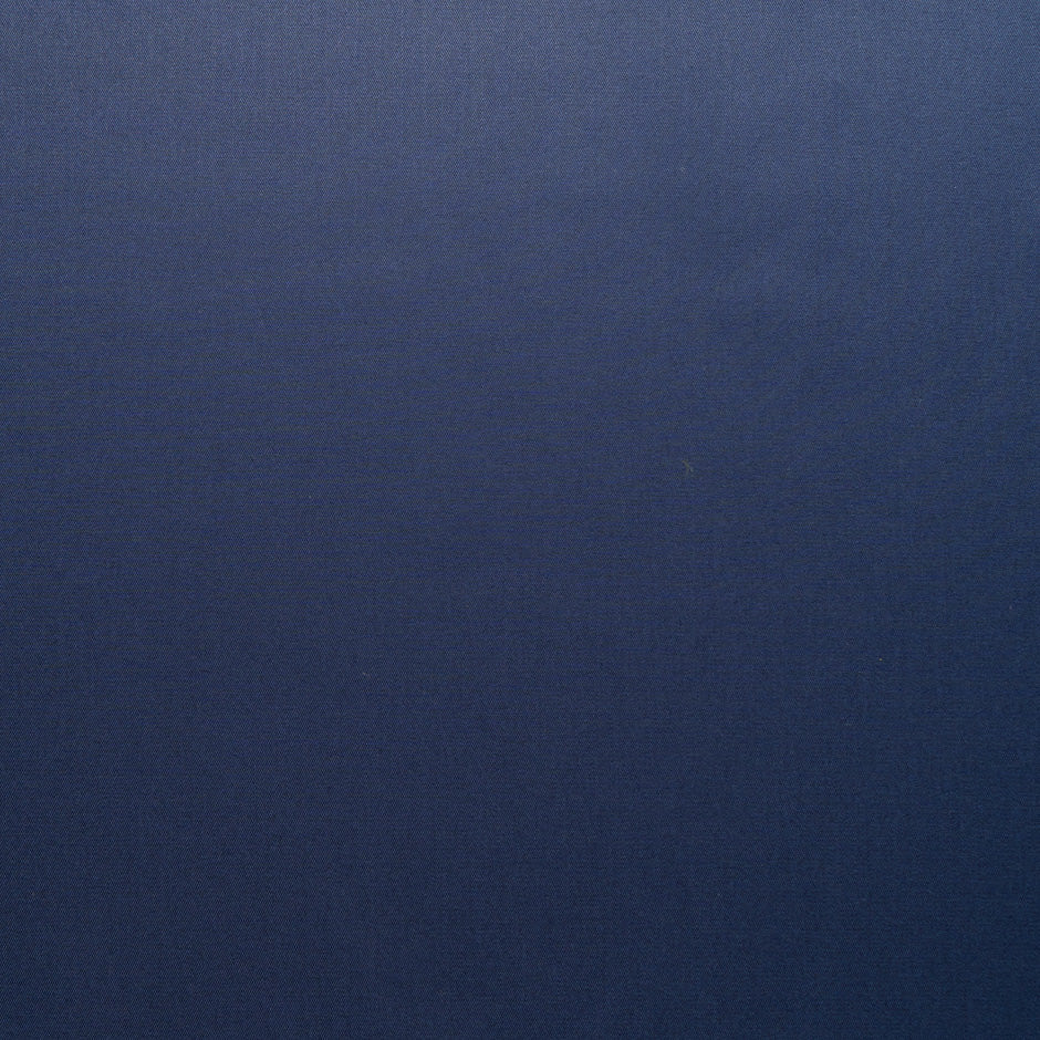 Navy Blue Pure Cotton Gaberdine