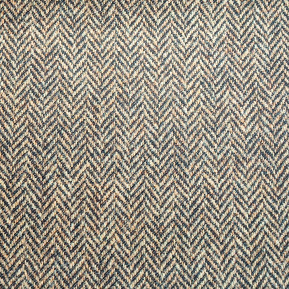 Printed Herringbone Double Faced Microfibre