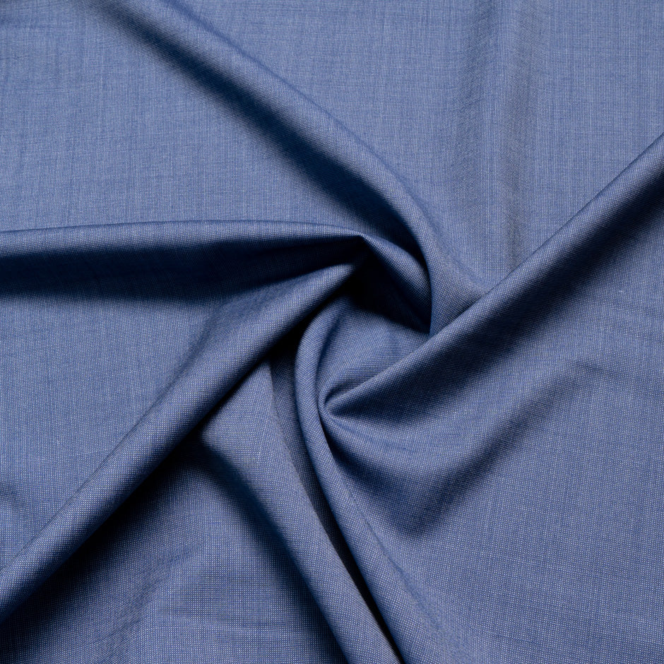 Ocean Blue Super 140s Pure Wool