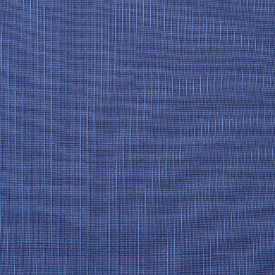 Blue Pinstriped Super 150s Pure Wool