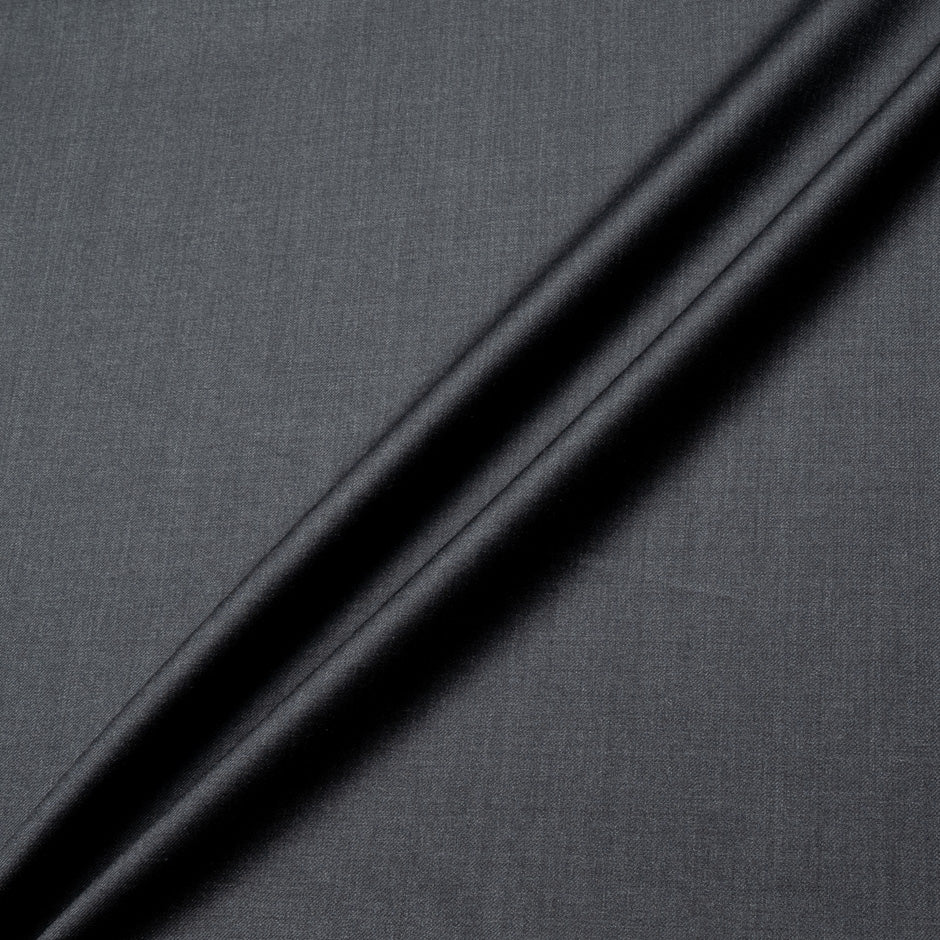 Grey Super 130s Pure Wool Suiting