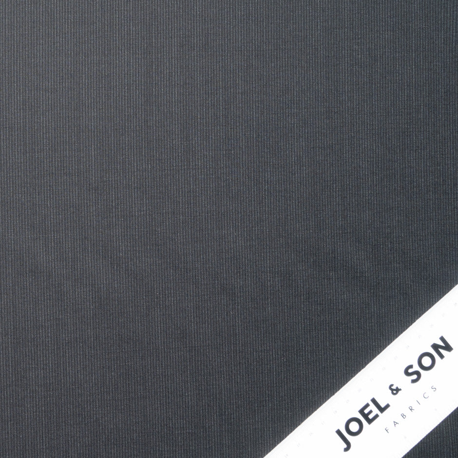 Dark Grey Superfine Pure Wool Suiting