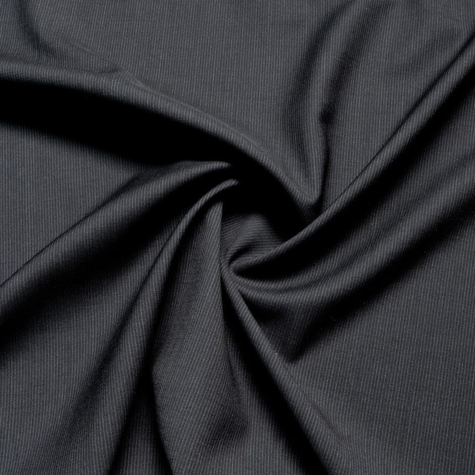 Dark Grey Superfine Pure Wool Suiting