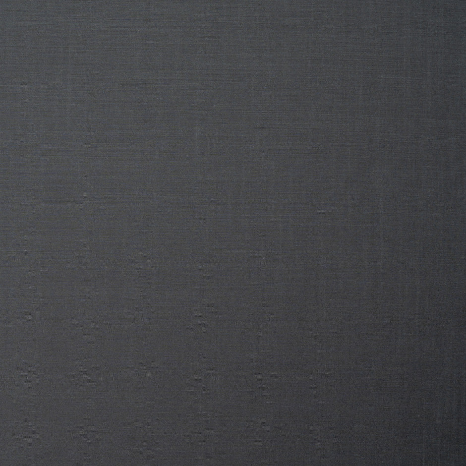 Deep Grey Wool & Mohair Suiting