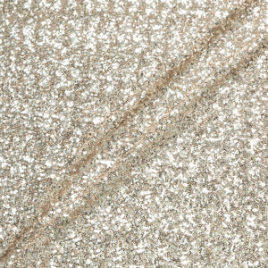 Mini Gold Stretch Sequinned Tulle