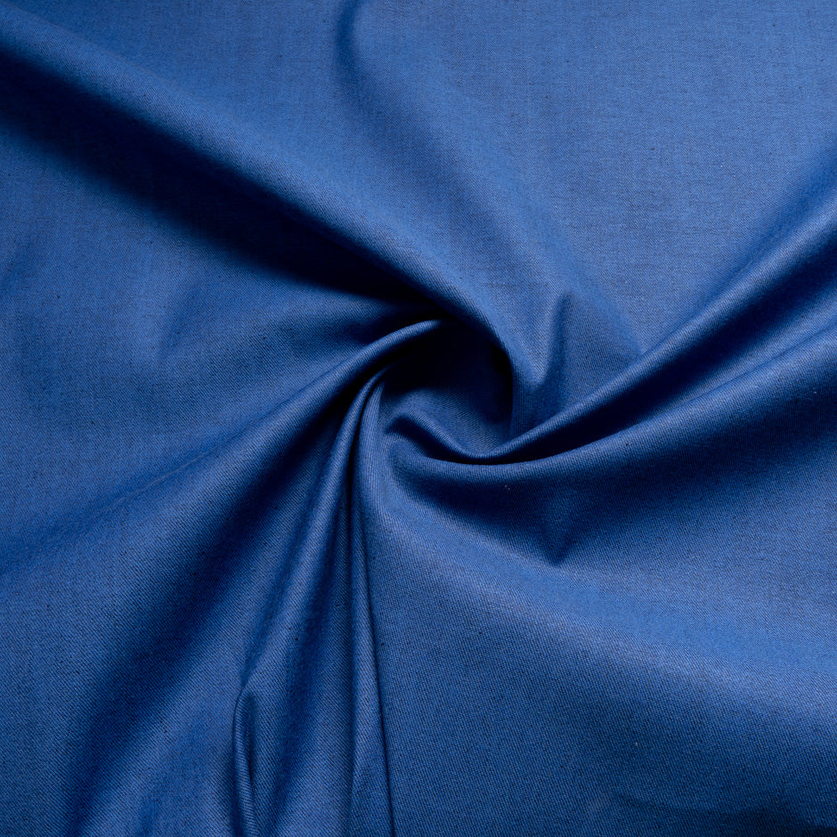 Rich Blue Double-Sided Cotton Denim