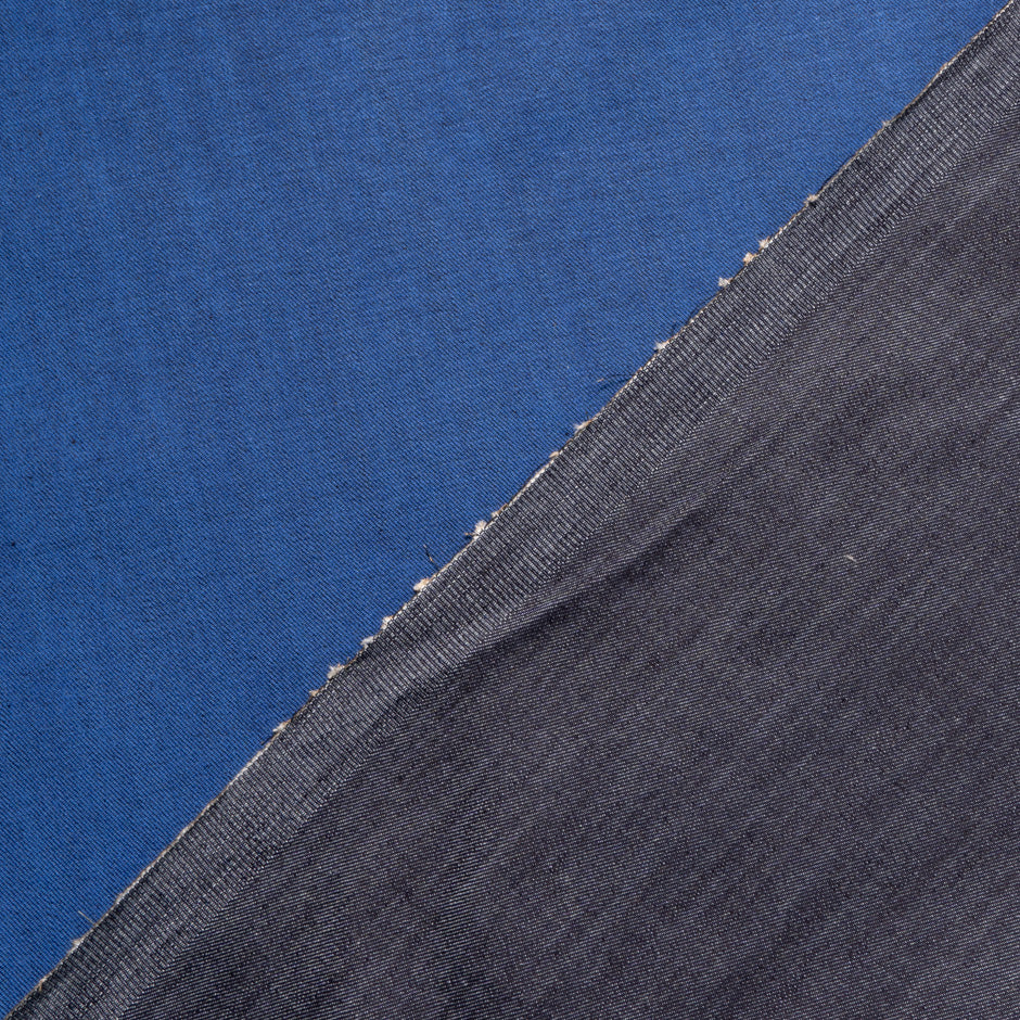 Rich Blue Double-Sided Cotton Denim