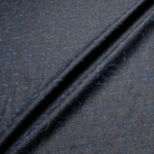 Blue Abstract Cotton & Linen Denim