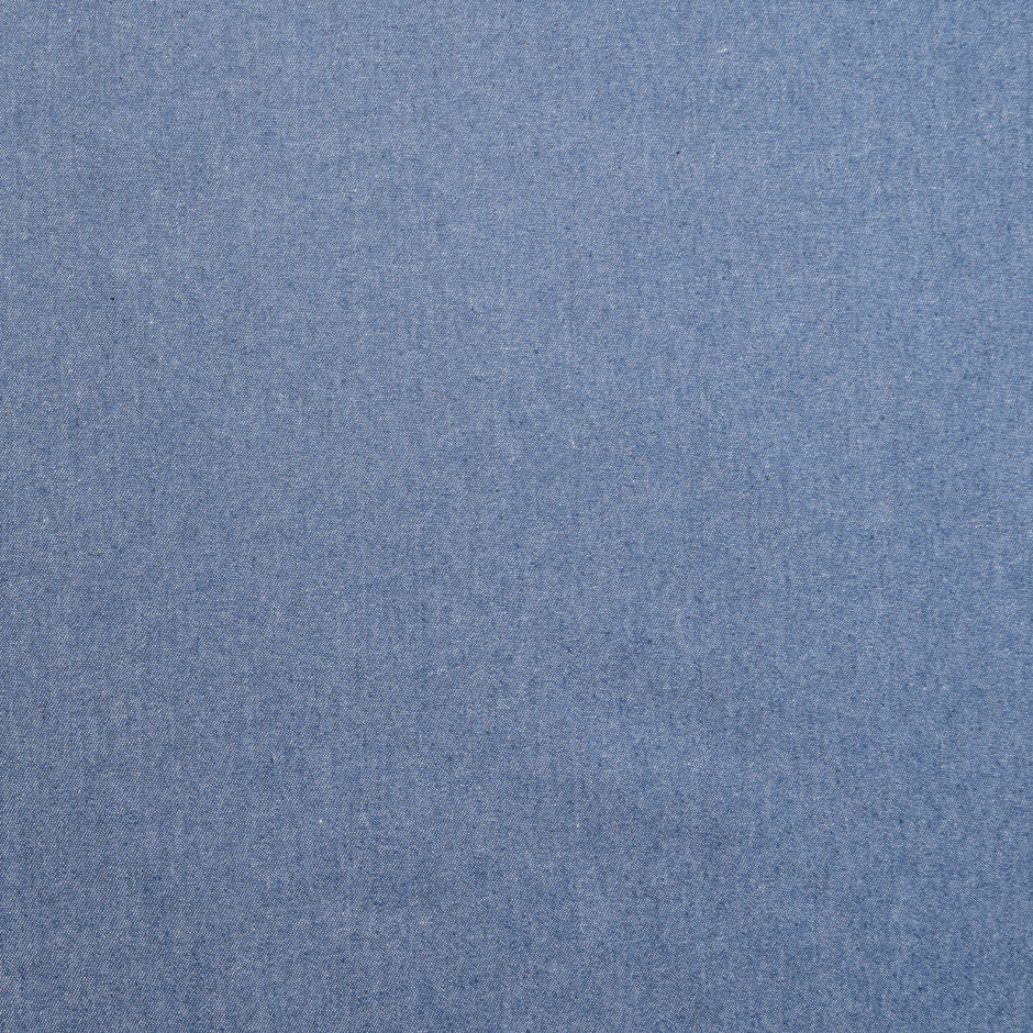 Mid Blue Lighter Weight Cotton Denim
