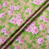 Pink Rose Printed Beige Paisley Cotton