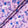 Purple & Blue Floral Printed Candy Pink Cotton