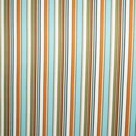 Ice Blue, Khaki & Caramel Striped Pure Silk Twill