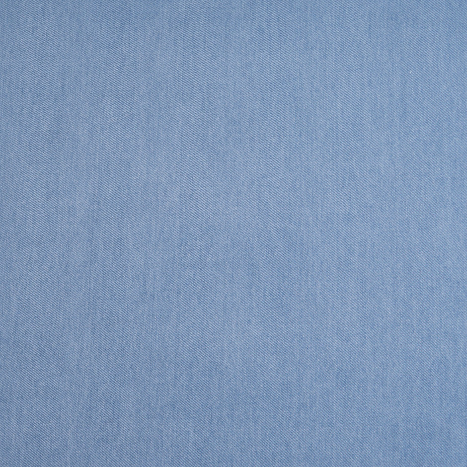 Lighter Blue Washed Cotton Denim