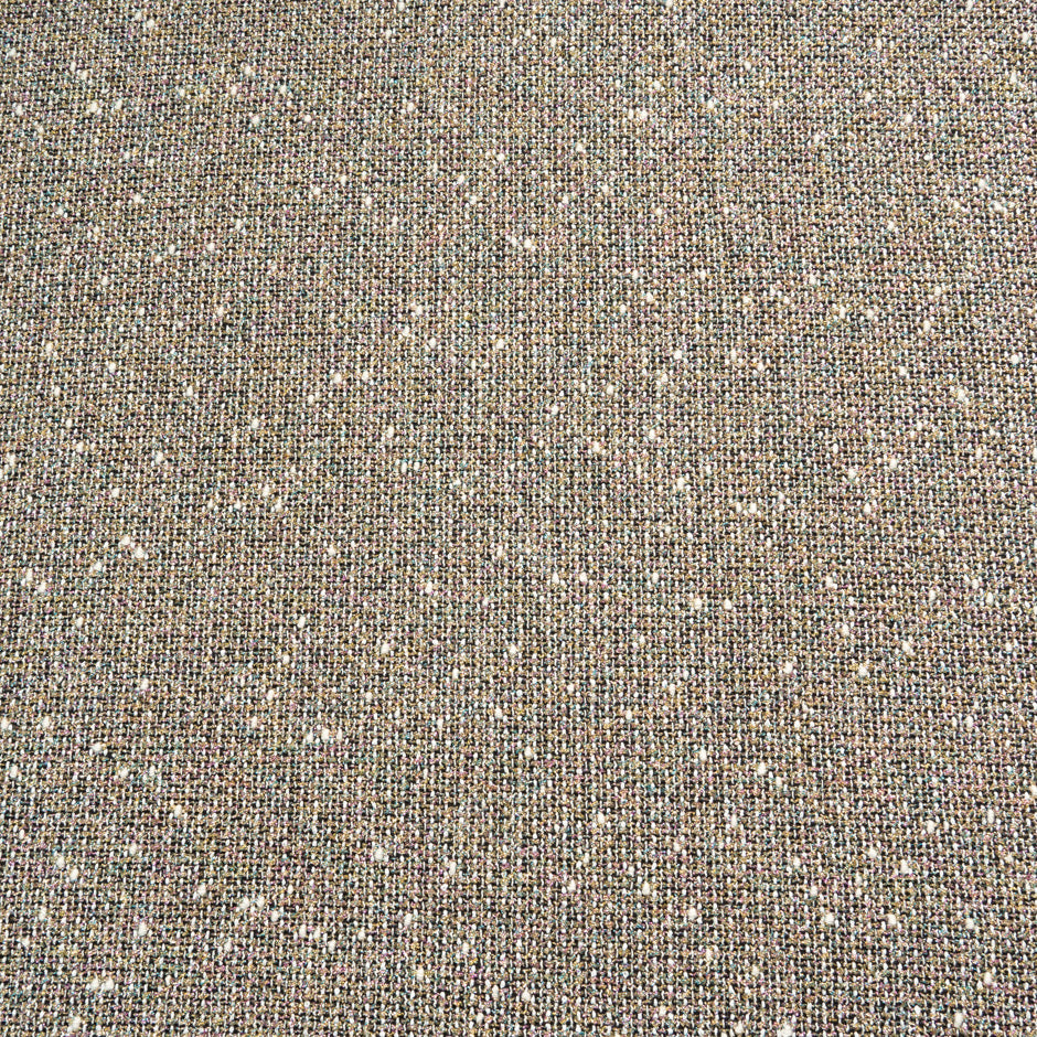 Multi & Gold Metallic Wool Blend Bouclé