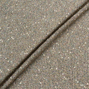 Multi & Gold Metallic Wool Blend Bouclé