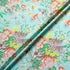Multi Floral Printed Mint Cotton