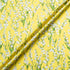 Lily of the Valley Floral Printed Yellow Cotton (A 1.35m Piece)