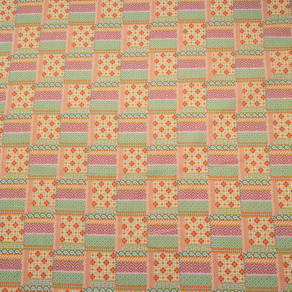 'Mosaics' Printed Liberty Cotton Tana Lawn