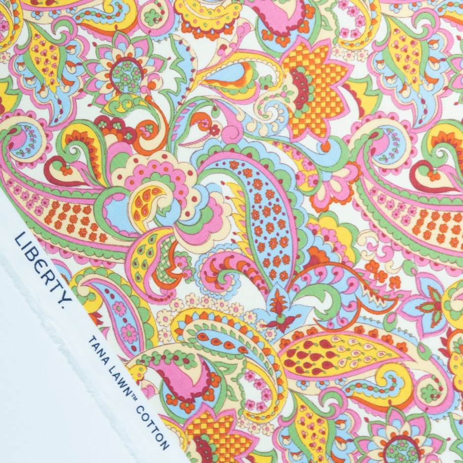 'Mr Paisley' Liberty Cotton Tana Lawn