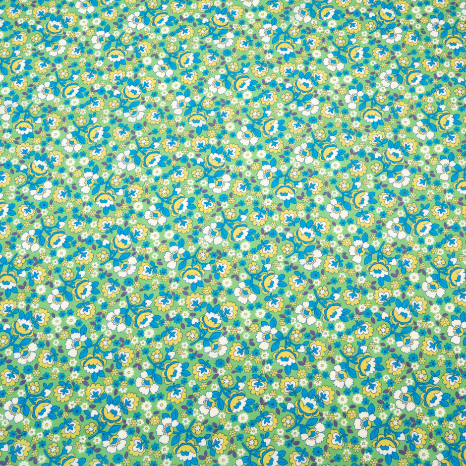 'Dancing Posies' Liberty Cotton Tana Lawn