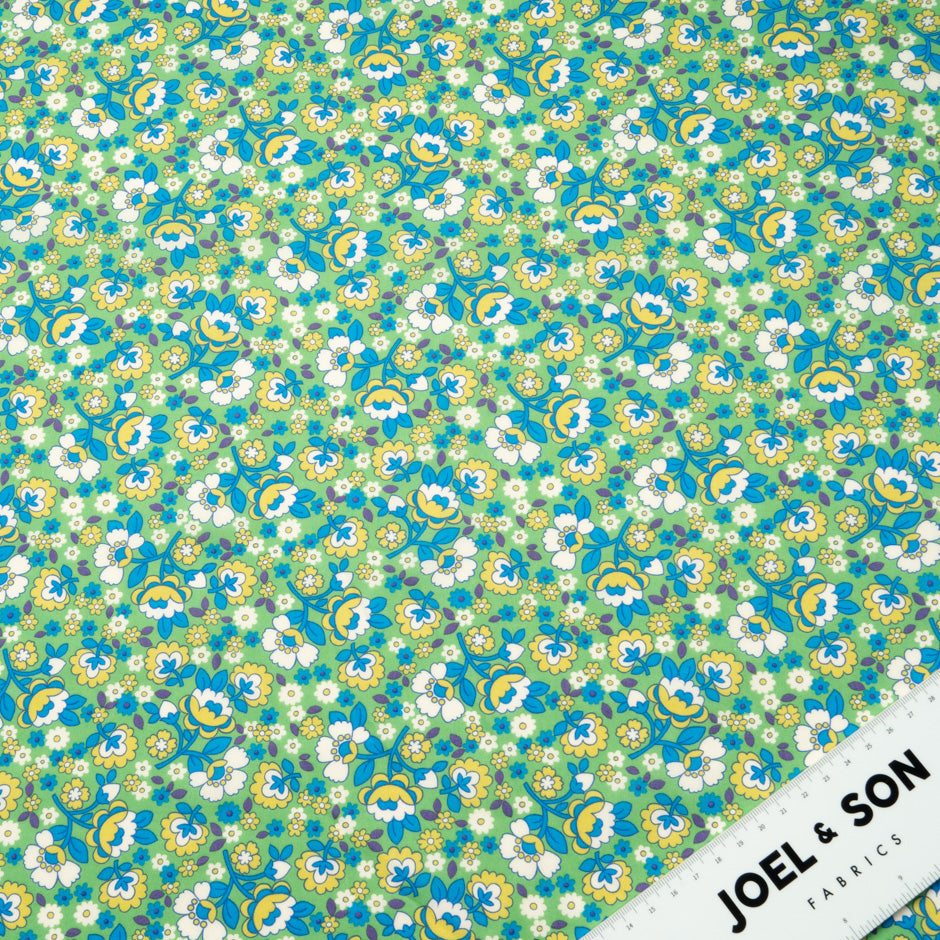 'Dancing Posies' Liberty Cotton Tana Lawn