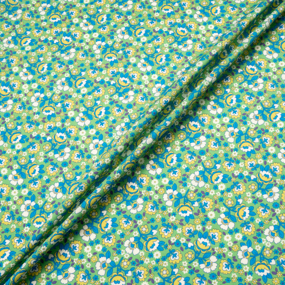 'Dancing Posies' Liberty Cotton Tana Lawn