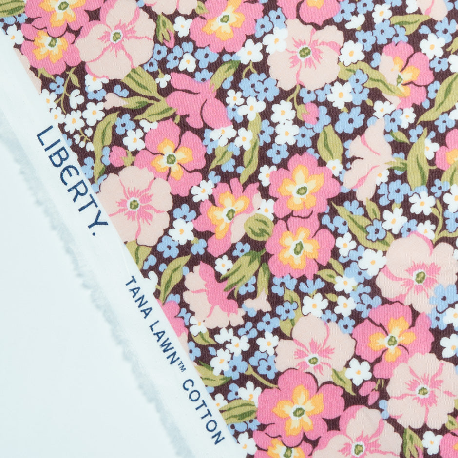 Pink 'Gabriella Gisou' Liberty Cotton Tana Lawn