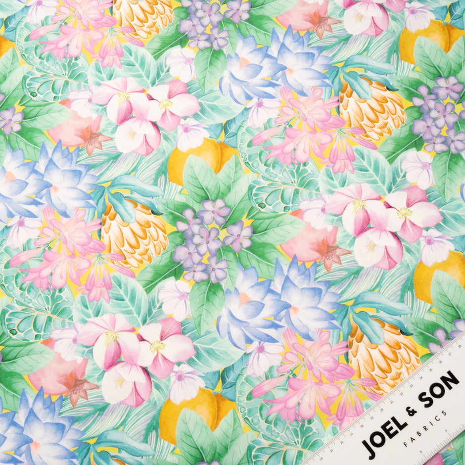 Multi 'Poppy & Freddie' Liberty Cotton Tana Lawn