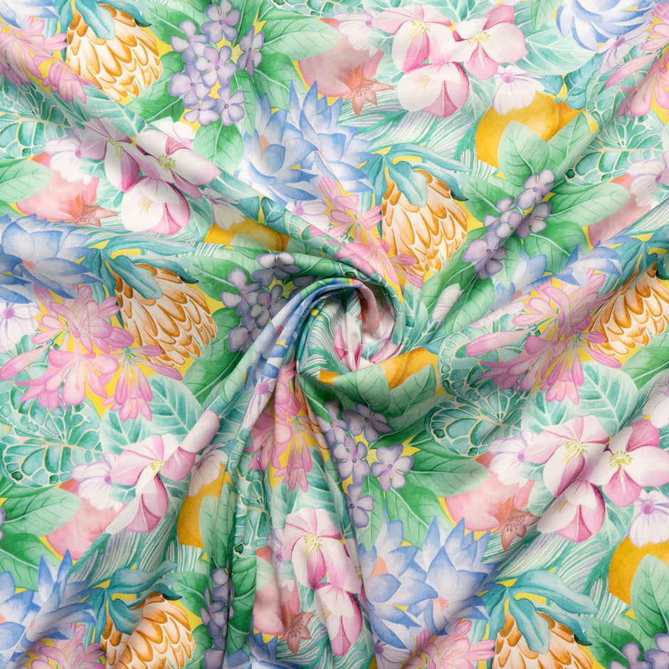 Multi 'Poppy & Freddie' Liberty Cotton Tana Lawn