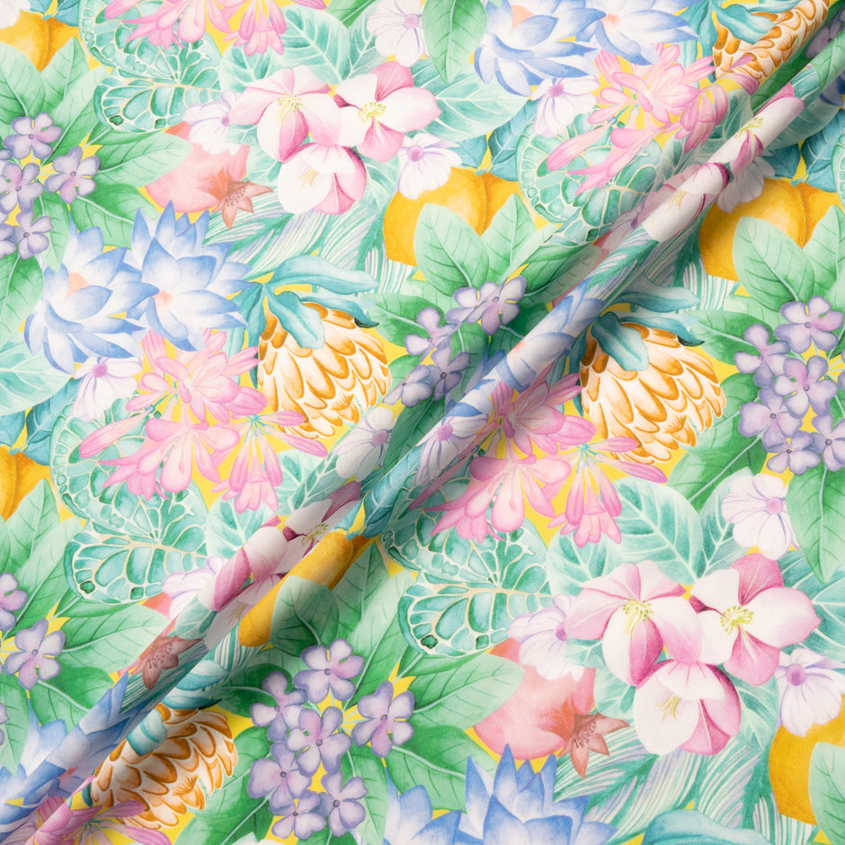 Multi 'Poppy & Freddie' Liberty Cotton Tana Lawn