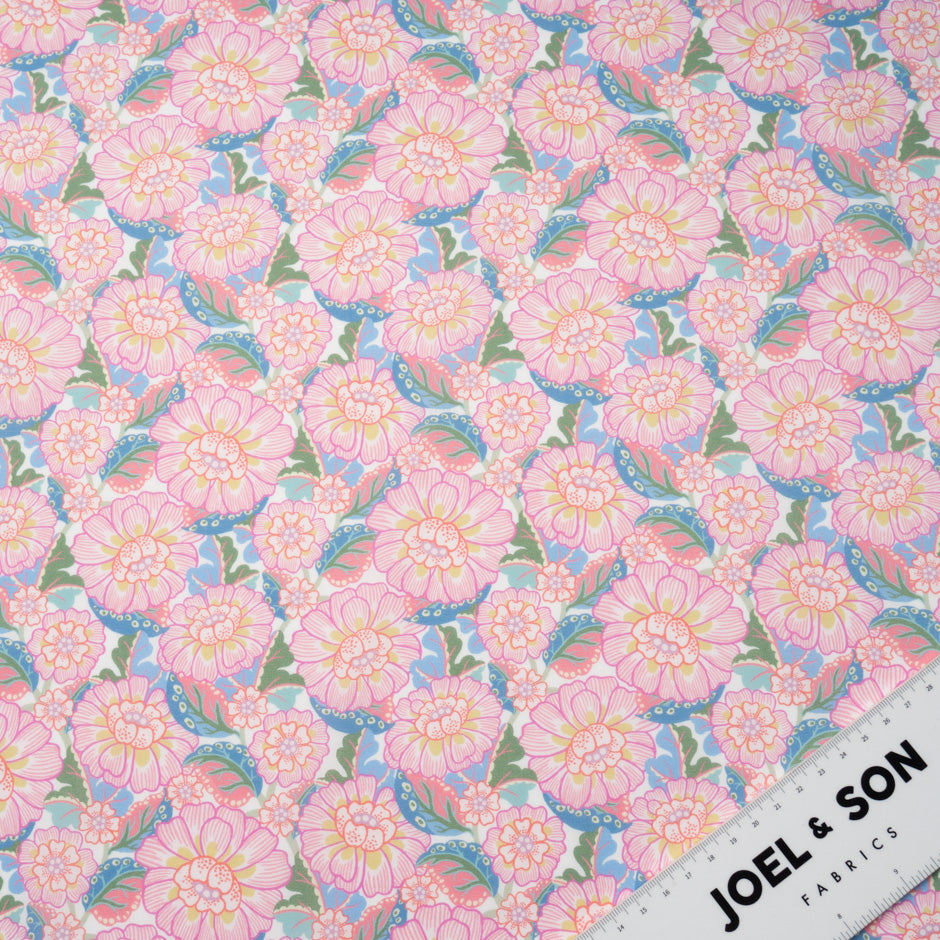 Pink 'Clifford Street' Liberty Cotton Tana Lawn