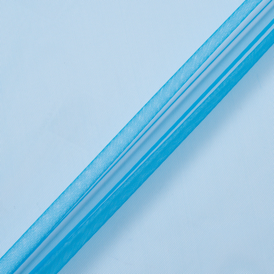 Turquoise Blue Polyamide Tulle