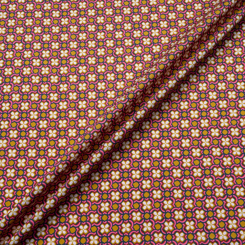 Pink 'Clementine Daisy' Liberty Cotton Tana Lawn