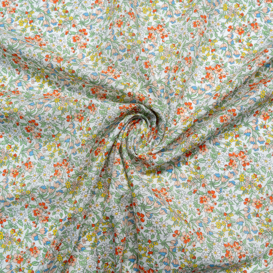Multi 'Nazanin' Floral Liberty Cotton Tana Lawn