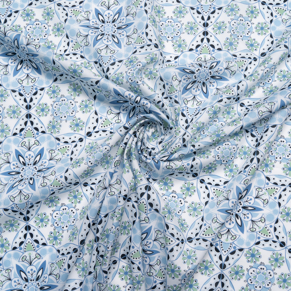 Blue 'Serenity' Liberty Cotton Tana Lawn