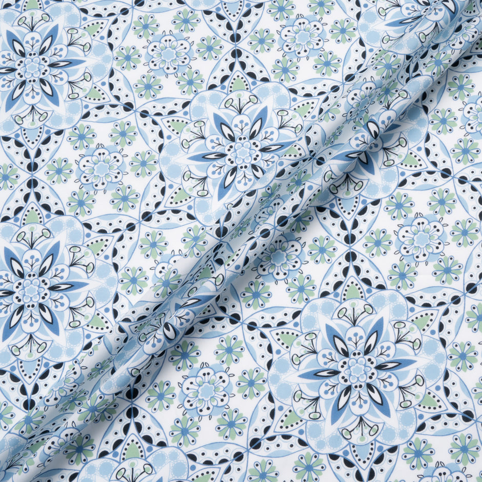 Blue 'Serenity' Liberty Cotton Tana Lawn