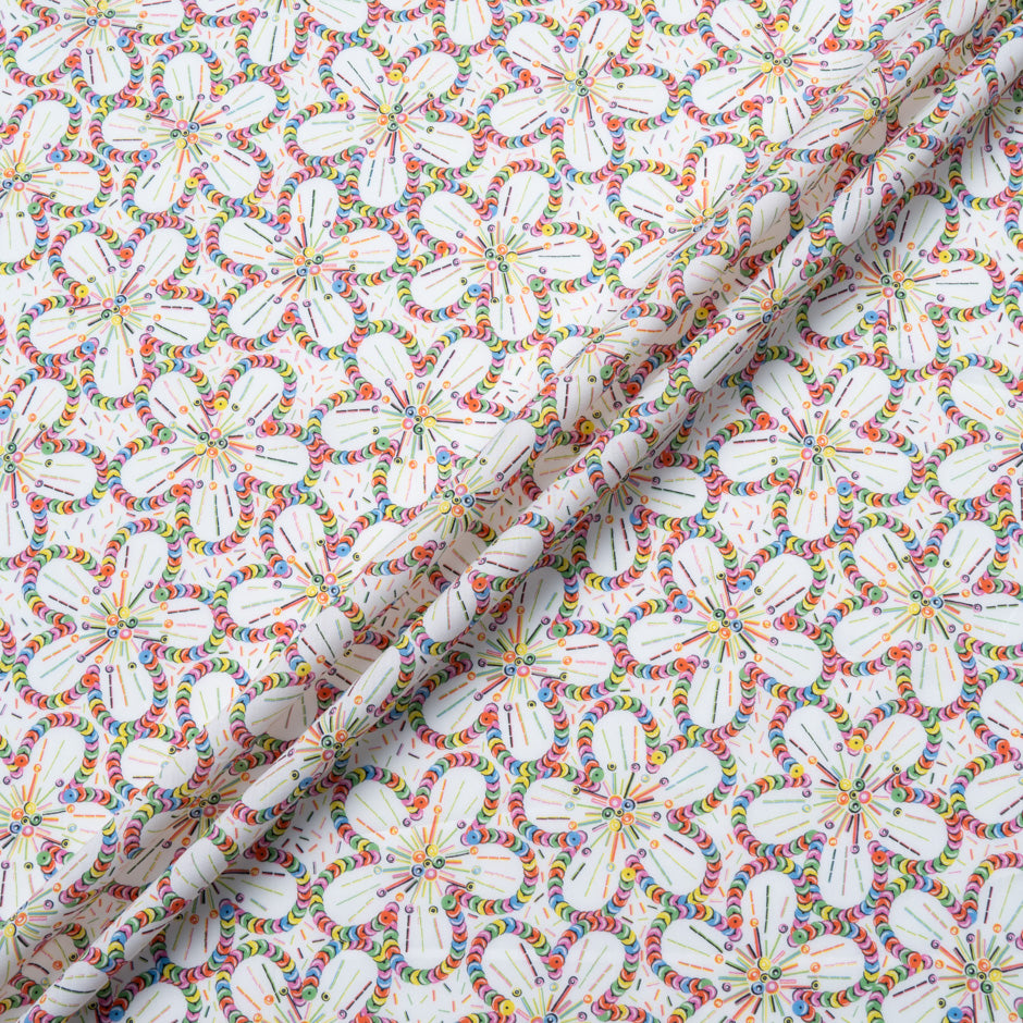 Multi 'Sequin Scatter' Liberty Cotton Tana Lawn