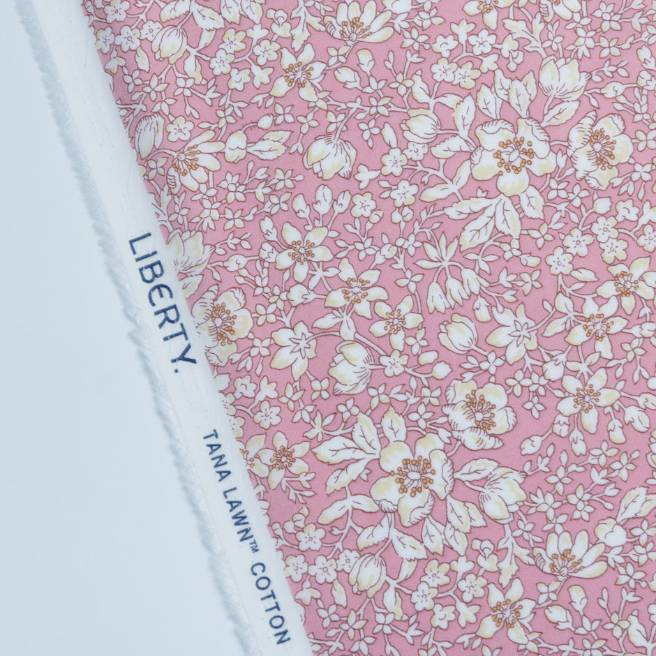 Pink 'Lizzy' Liberty Cotton Tana Lawn