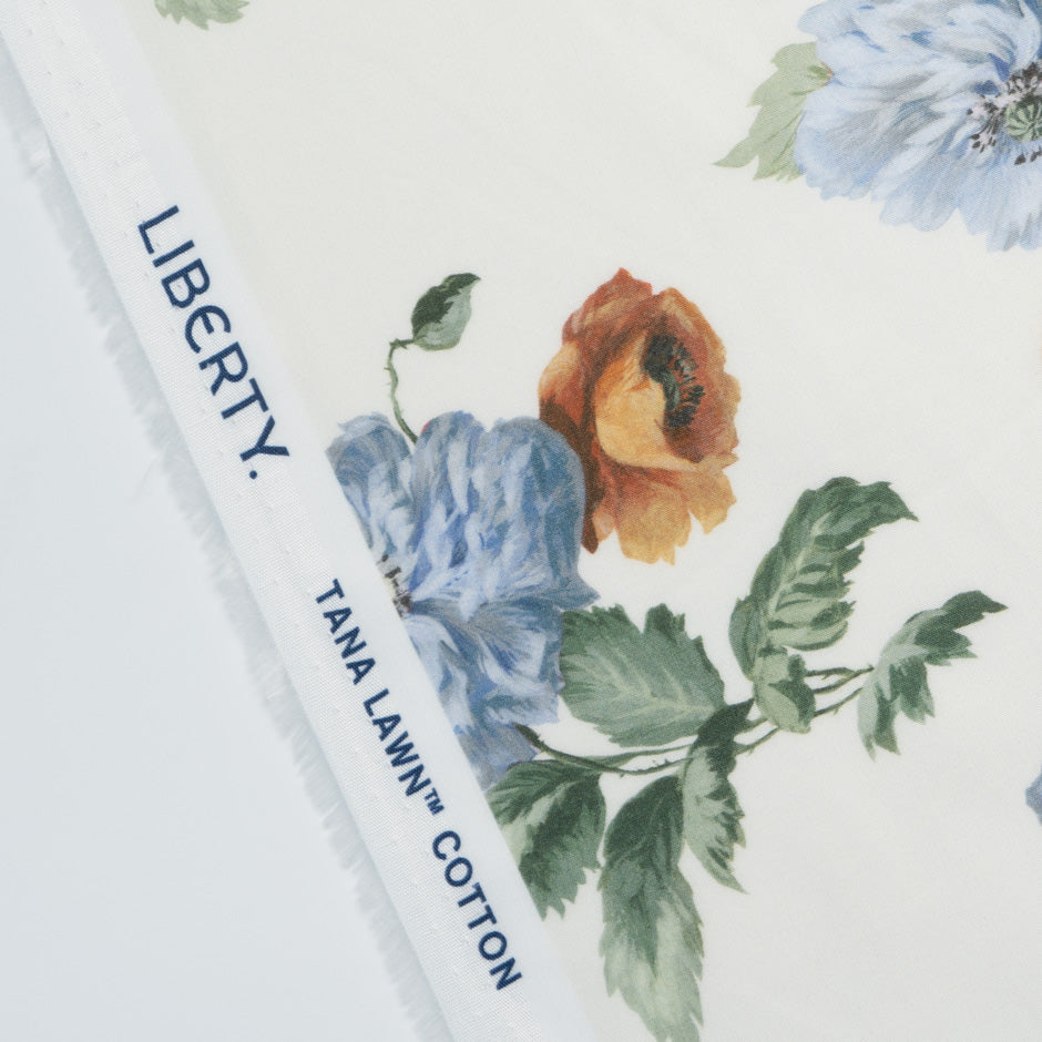 'Regency Peony' Liberty Cotton Tana Lawn