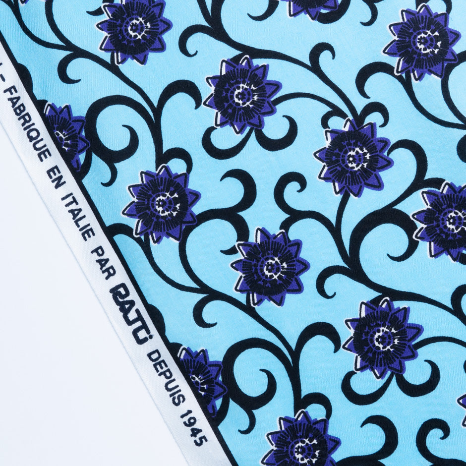Geometric Floral Printed Pure Cotton