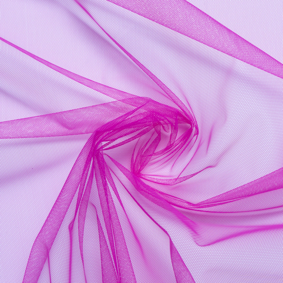 Electric Pink Polyamide Tulle