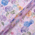 Multi-Coloured Floral Printed Lilac Lace