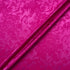Magenta Floral Jacquard Stretch Microfibre