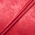 Berry Red Floral Jacquard Stretch Microfibre