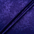 Deep Purple Floral Jacquard Stretch Microfibre