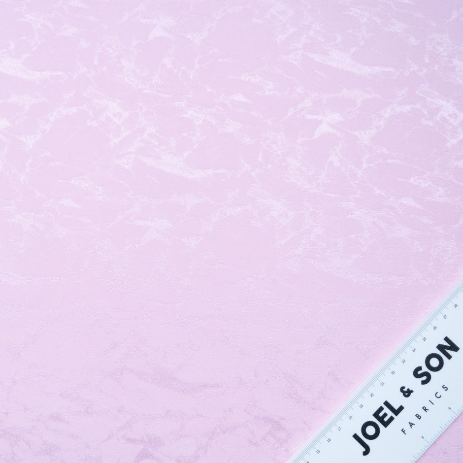 Baby Pink Marble Jacquard Pure Silk