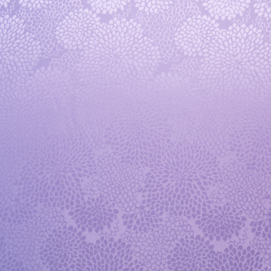 Lavender Petal Jacquard Pure Silk